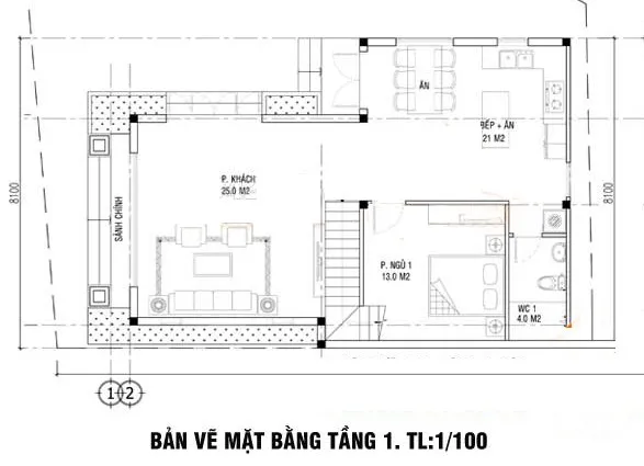 Trầm trồ trước list mẫu nhà cấp 4 chữ l có gác lửng đẹp sang trọng