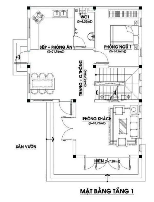 Truy tìm những mẫu nhà 3 tầng chữ l 100m2 đầy đủ tiện nghi