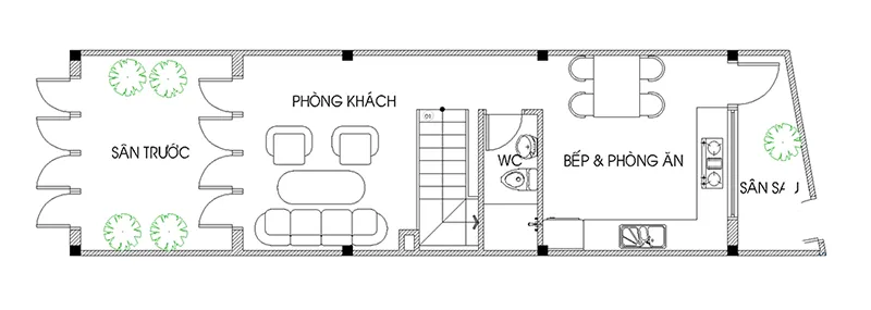 Tư vấn miễn phí 9 mặt bằng nhà phố hiện đại, đầu tư giá rẻ