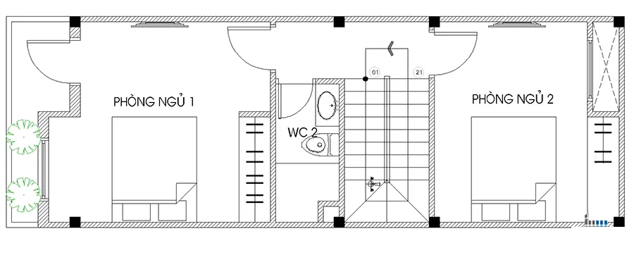 Tư vấn thi công xây nhà phố đẹp trên diện tích 4x10m