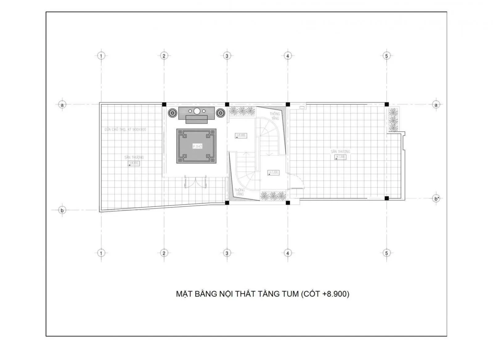 Tư vấn thiết kế mặt tiền nhà 2 tầng có gác lửng 5x10m đẹp hợp thời