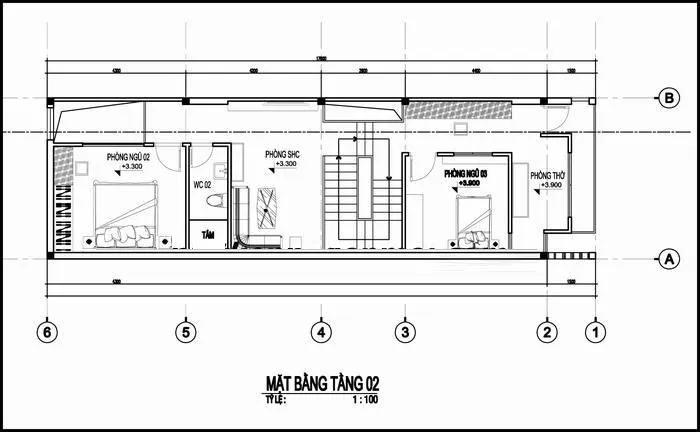 Tư vấn thiết kế nhà 2 tầng 85m2 đẹp và tối ưu chi phí nhất