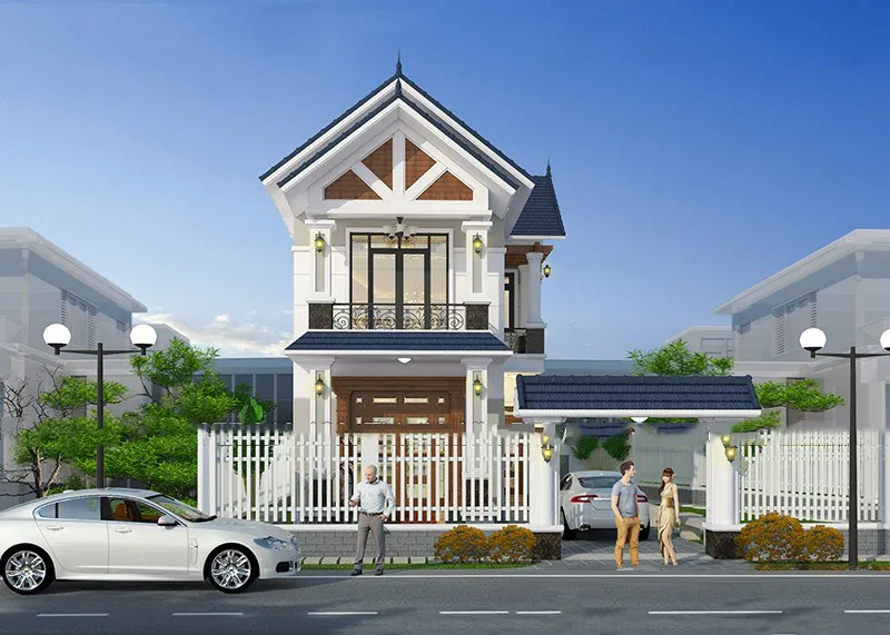 Tư vấn thiết kế nhà 2 tầng 85m2 đẹp và tối ưu chi phí nhất