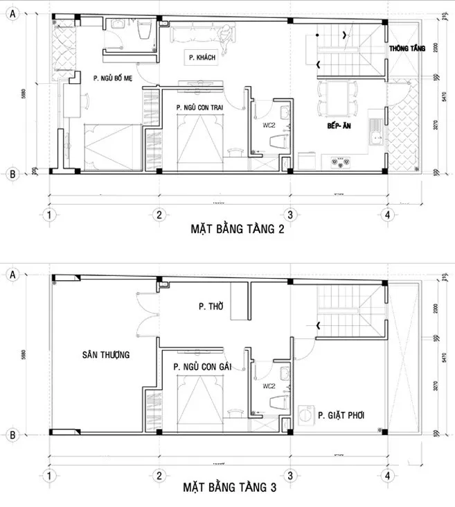 Tư vấn thiết kế nhà 3 tầng kết hợp kinh doanh tiện nghi và khoa học