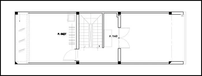 Tư vấn thiết kế nhà ống 4 tầng 4x10m phong cách hiện đại