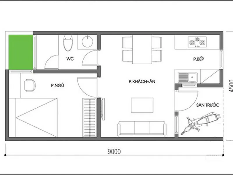 Tư vấn thiết kế & thi công xây nhà cấp 4 rẻ đẹp và tiện nghi