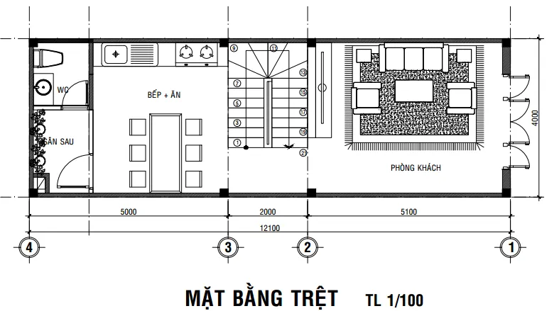 Tuyển chọn 3 mẫu nhà 1 trệt 1 lầu 1 sân thượng ngắm mãi không chán