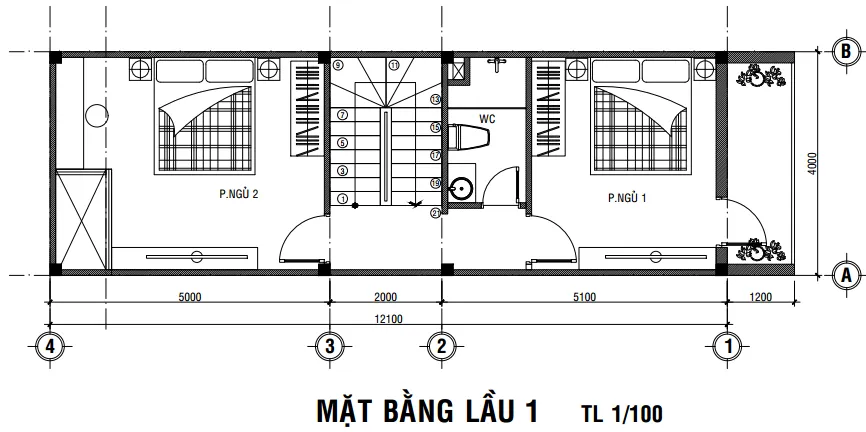 Tuyển chọn 3 mẫu nhà 1 trệt 1 lầu 1 sân thượng ngắm mãi không chán