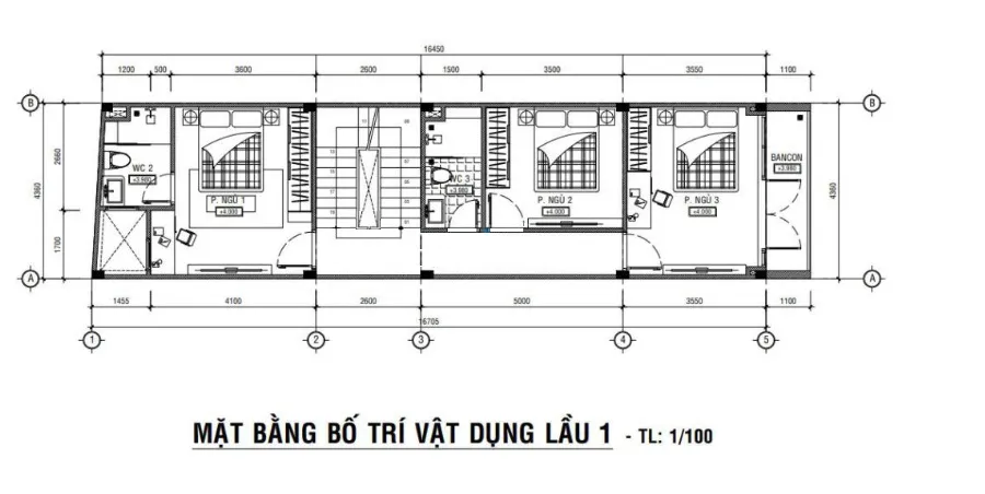 Tuyển chọn 3 mẫu nhà 1 trệt 1 lầu 1 sân thượng ngắm mãi không chán