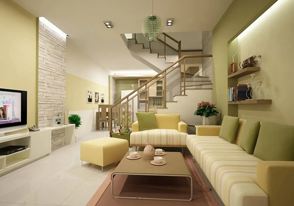 Tuyển chọn mẫu thiết kế nội thất phòng khách nhà phố đẹp mê hồn