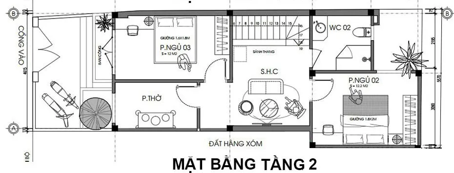 Tuyển lựa 6 mẫu nhà ống 2 tầng 5x16m nhìn vào ai cũng muốn xây