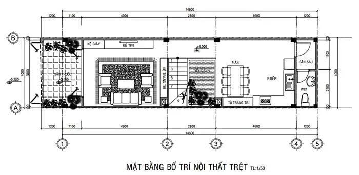 Vẻ đẹp tinh tế của 7 mẫu nhà đẹp 3 tầng 4x16m kèm bản vẽ chi tiết