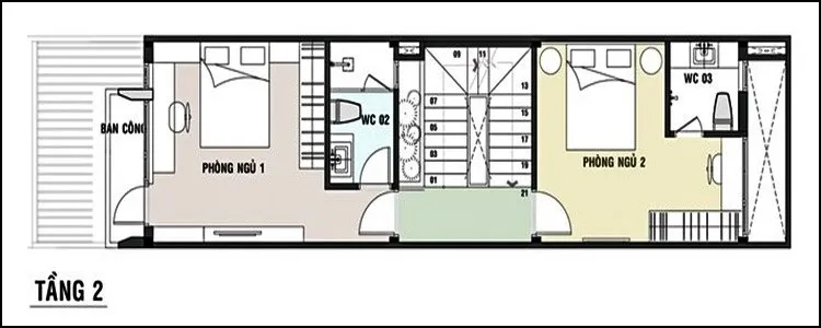 Vẻ đẹp tinh tế của 7 mẫu nhà đẹp 3 tầng 4x16m kèm bản vẽ chi tiết