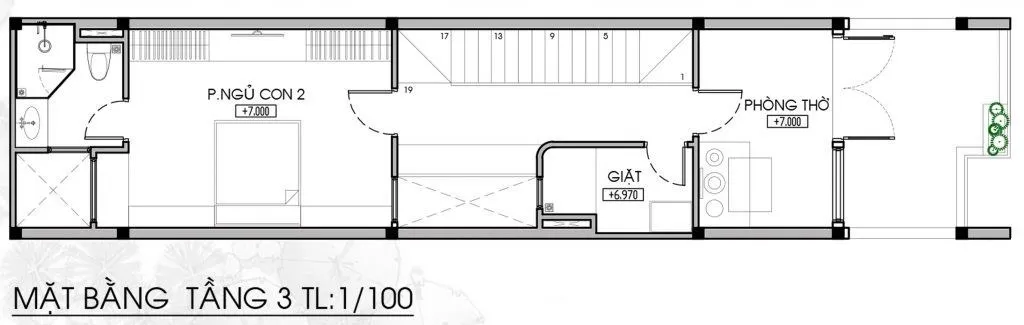 Vẻ đẹp tinh tế của 7 mẫu nhà đẹp 3 tầng 4x16m kèm bản vẽ chi tiết