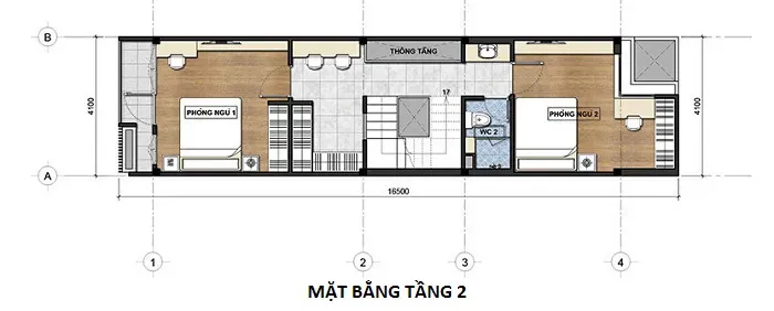 Vẻ đẹp tinh tế của 7 mẫu nhà đẹp 3 tầng 4x16m kèm bản vẽ chi tiết