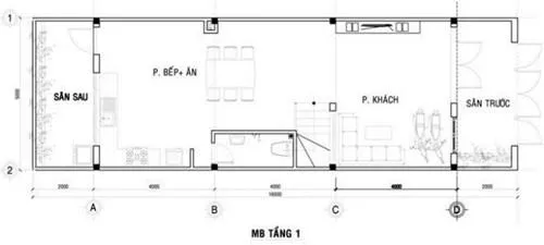 Xây nhà ống 3 tầng phong cách hiện đại có giá bao nhiêu?