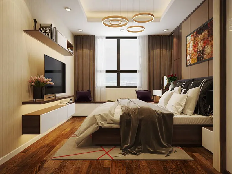 Ý tưởng bố trí nội thất cho nhà 2 tầng 4 phòng ngủ 5x15m