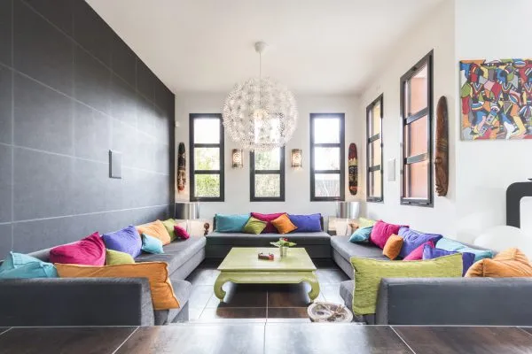 Ý tưởng thiết kế thi công nội thất biệt thự đa sắc màu tại Hồ Chí Minh